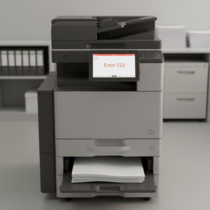 Câu Hỏi Thường Gặp Về Lỗi 552 Máy Ricoh Câu Hỏi Thường Gặp Về Lỗi 552 Máy Ricoh