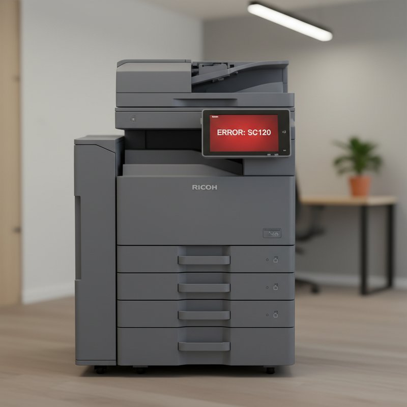 Dấu Hiệu Nhận Biết Lỗi SC120 Trên Máy Ricoh