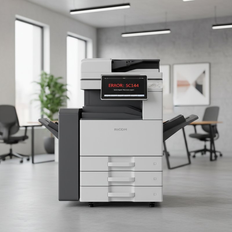 Dấu Hiệu Nhận Biết Lỗi SC144 Trên Máy Ricoh