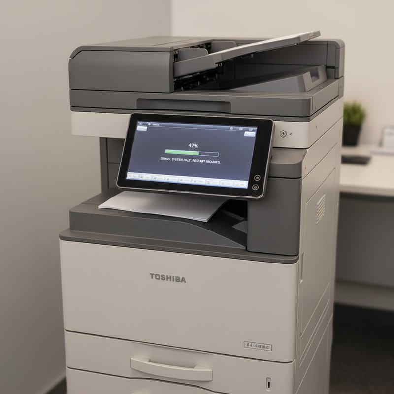 Dấu Hiệu Nhận Biết Máy Photocopy Toshiba Bị Treo Dấu Hiệu Nhận Biết Máy Photocopy Toshiba Bị Treo