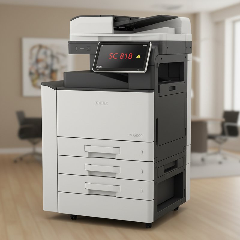 Lỗi SC 818 Máy Ricoh Là Gì Lỗi SC 818 Máy Ricoh Là Gì