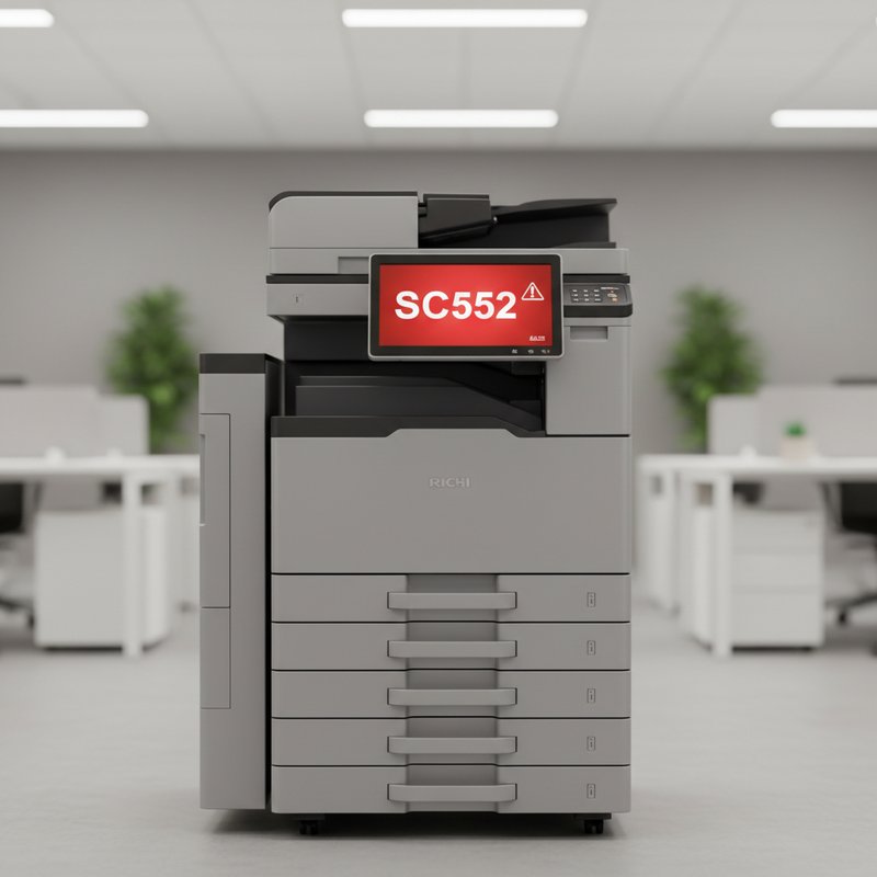 Lỗi SC552 Máy Ricoh Là Gì? Lỗi SC552 Máy Ricoh Là Gì?
