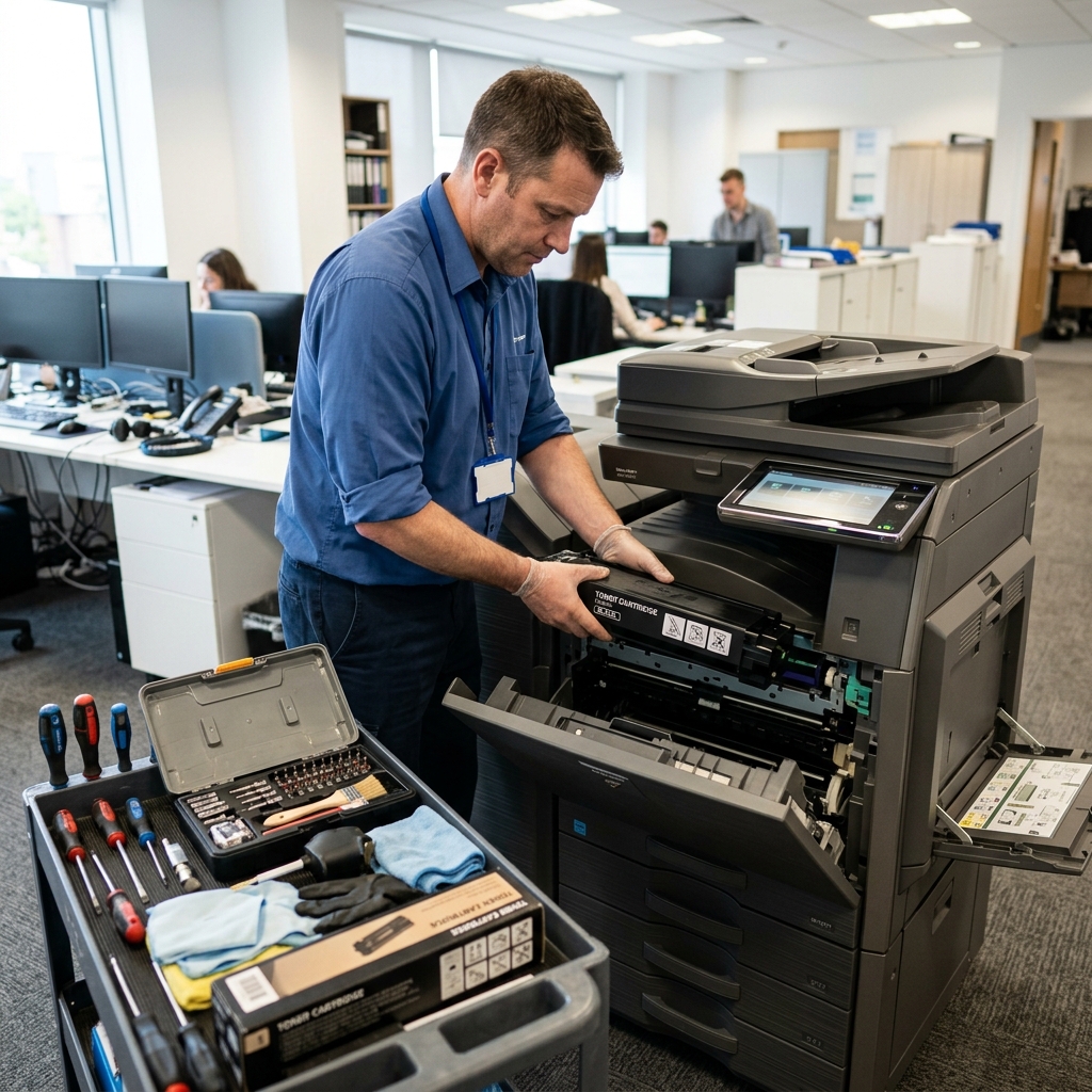 Mã Bơm Mực Máy Photocopy Sharp Và Cách Xử Lý Từ A Đến Z