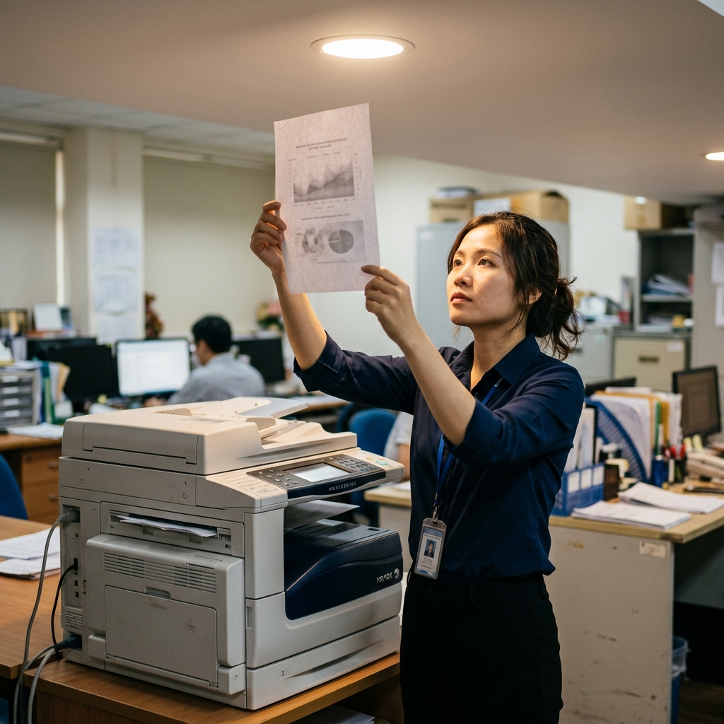 Máy Photo Xerox Bị Mờ Nguyên Nhân Và Cách Khắc Phục