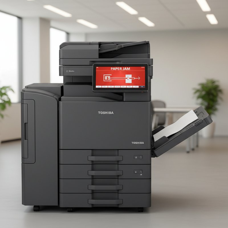 Nguyên Nhân Gây Kẹt Giấy Trên Máy Toshiba Nguyên Nhân Gây Kẹt Giấy Trên Máy Toshiba
