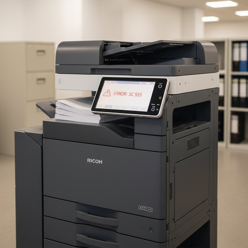 Nguyên Nhân Gây Ra Lỗi SC 555 Trên Máy Photocopy Ricoh Nguyên Nhân Gây Ra Lỗi SC 555 Trên Máy Photocopy Ricoh