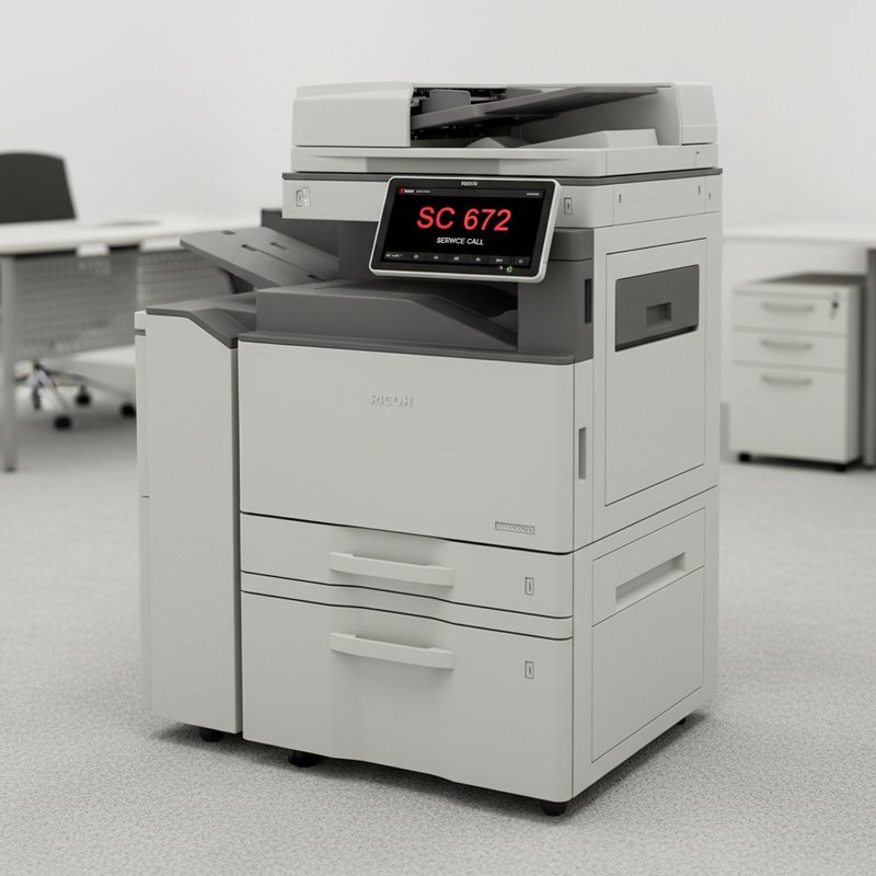 Nguyên Nhân Gây Ra Lỗi SC 672 Trên Máy Ricoh 2075 Nguyên Nhân Gây Ra Lỗi SC 672 Trên Máy Ricoh 2075