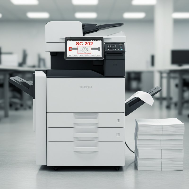 Nguyên Nhân Lỗi SC 202 Máy Ricoh Nguyên Nhân Lỗi SC 202 Máy Ricoh