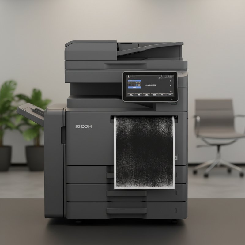 Nguyên Nhân Máy Photo Ricoh Bị Đen Nền Nguyên Nhân Máy Photo Ricoh Bị Đen Nền