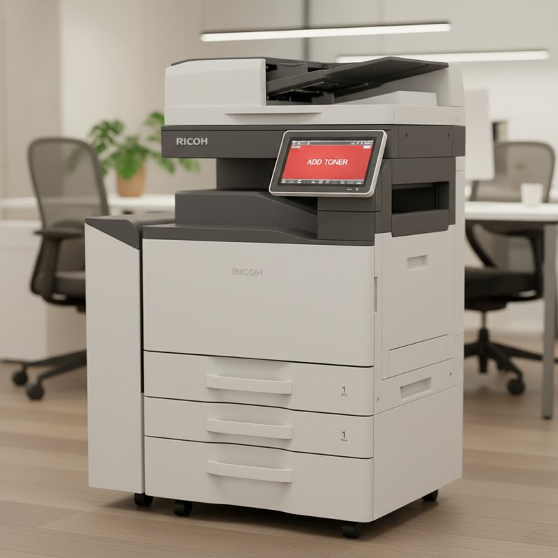 Nguyên Nhân Máy Ricoh Báo Lỗi Add Toner