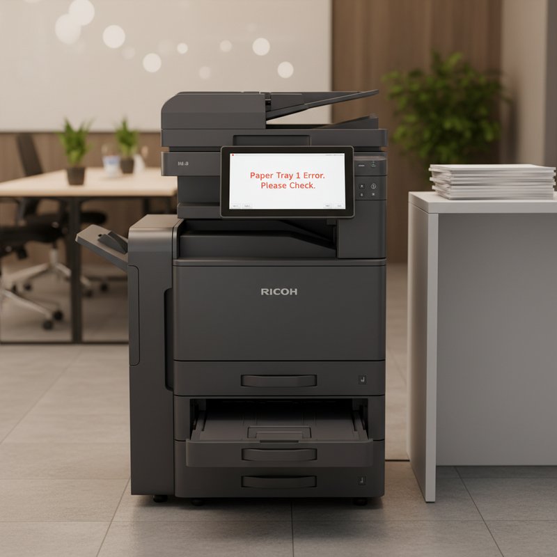 Nguyên Nhân Máy Ricoh Báo Lỗi Khay Giấy Nguyên Nhân Máy Ricoh Báo Lỗi Khay Giấy