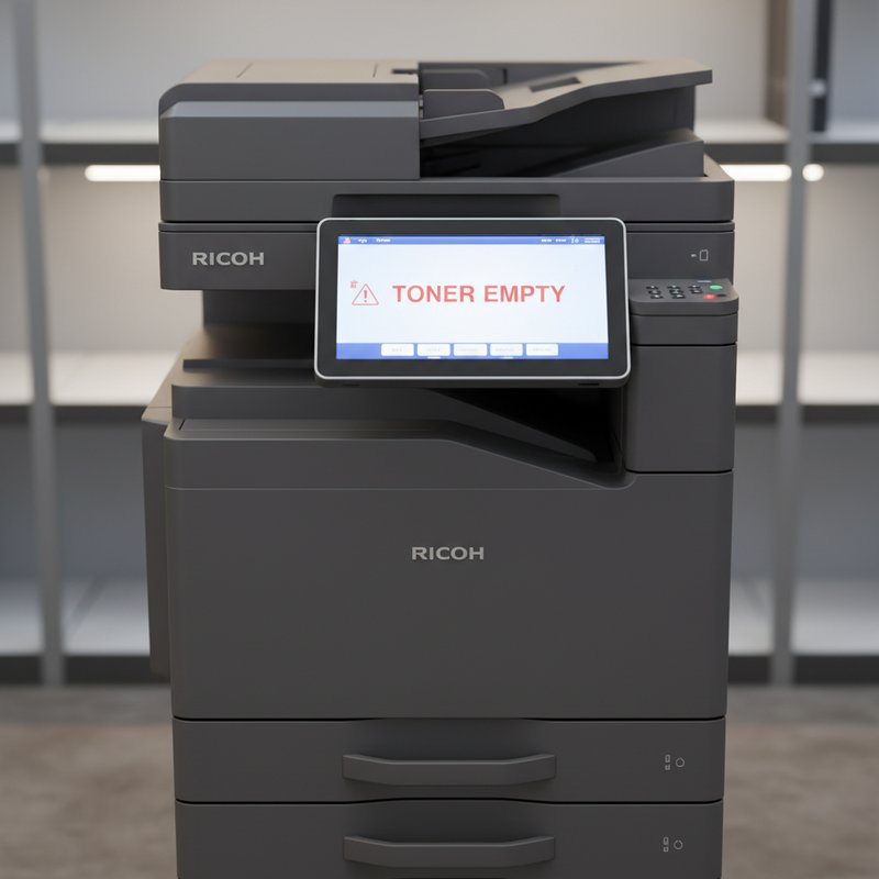Nhận Biết Lỗi Hết Mực Trên Ricoh Nhận Biết Lỗi Hết Mực Trên Ricoh