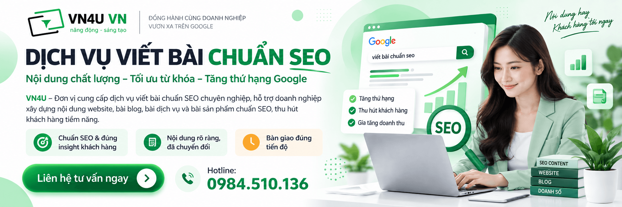 Dịch vụ viết bài chuẩn seo